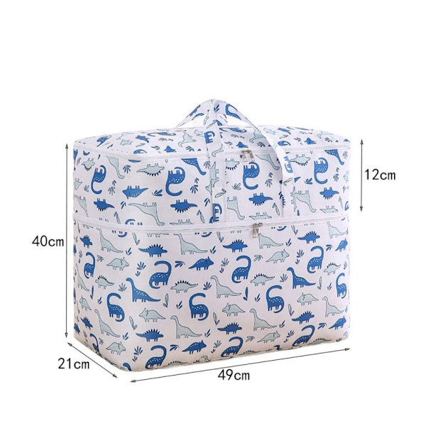 Quilt Förvaringsväska Klädförvaringsväska VIT 49X21X40CM white 49x21x40cm