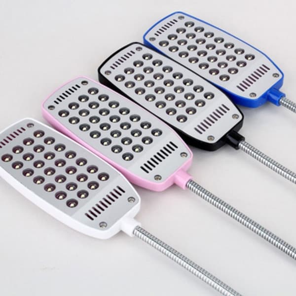 Läslampa Led USB Book Light BLÅ blue