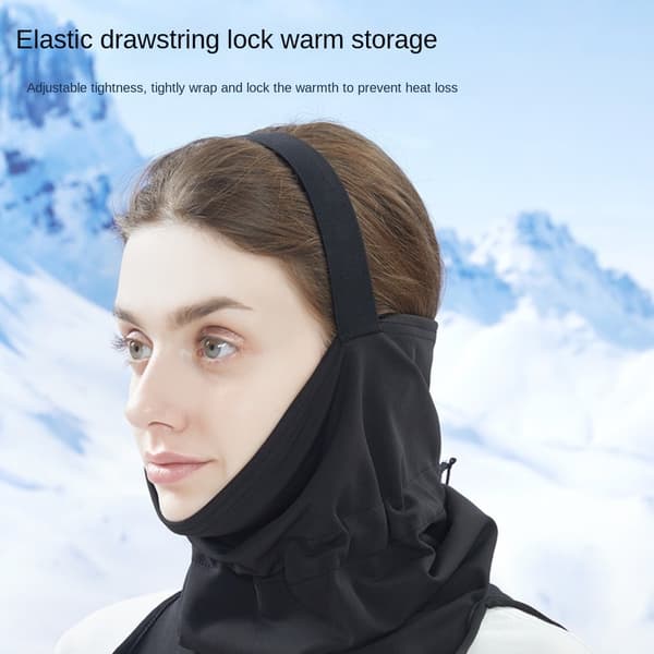 Ski Mask Ansigtstørklæde SORT Black