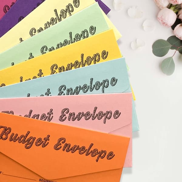 Kontantkuvert Pengakuvert Kontantbudgetkuvert