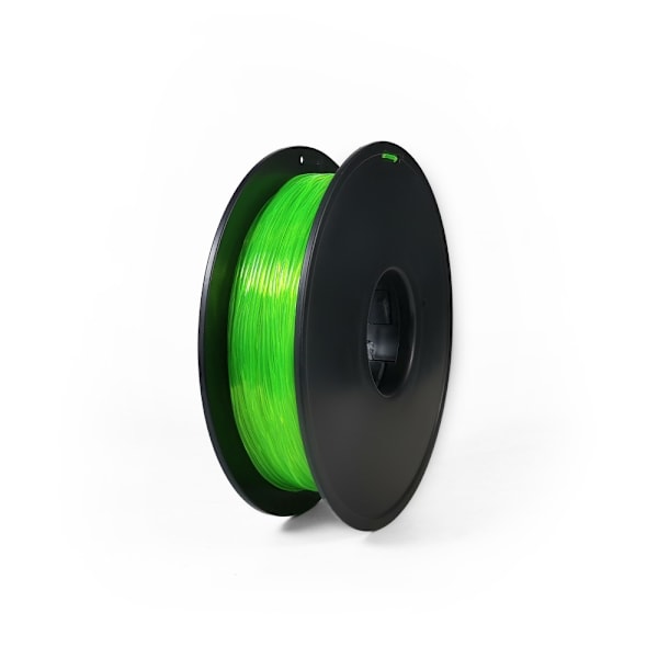 3D Printer Filament Filament Filament FLUORESCENT VIHREÄ fluorescent green