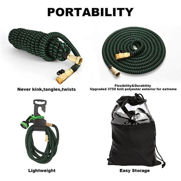 Puutarhaletku putkien kastelulaitteet 100 FT SET 100 FT SET 100 FT set