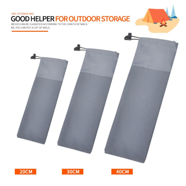 Teltpløkker Campingtelttilbehør GRÅ 13,5X39CM Grey 13.5x39cm
