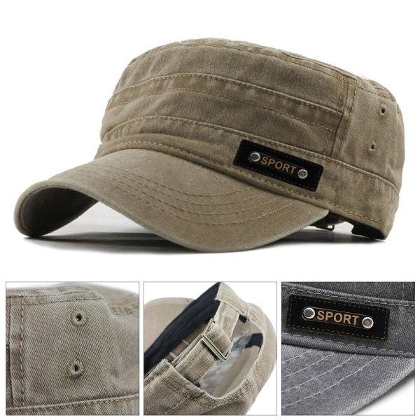 Arméhatt Baseballkeps CAP Grey