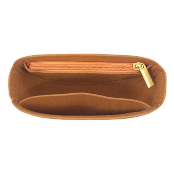 Filtindsats Flap Håndtaske Iiner BRUN MED LYNSLÅS BRUN MED brown with zipper