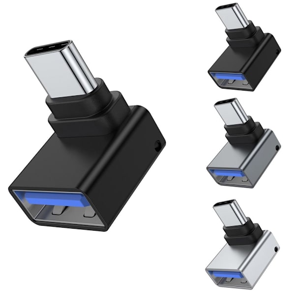 OTG-sovitin USB Type-C MUSTA Black