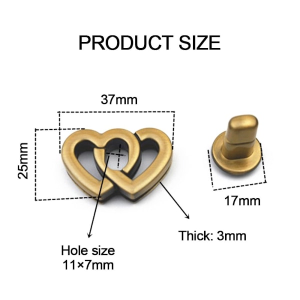 Vri Lock Twist Lock GULL gold