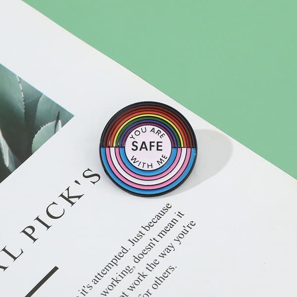 LGBT Pins Rainbow Brocher 2 2 2