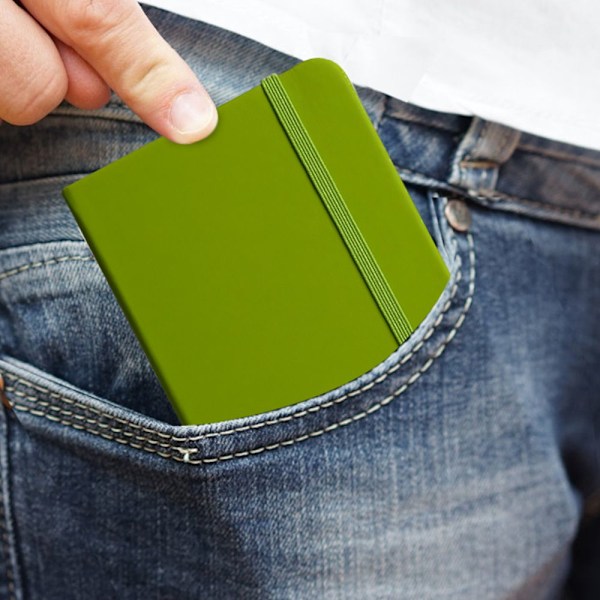 Rem Notebook 25K Moleskin Rubber BLÅ A5 A5 blue A5-A5