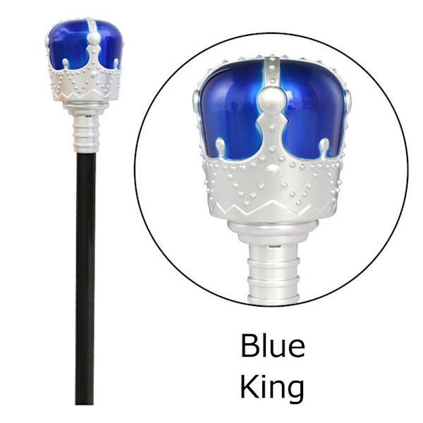 King Queen Scepter Prinsessa Prinssi Cane BLUE KING KING Blue King-King