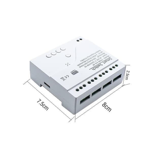 Kontakt Relæafbrydermodul Selvlåsende Interlocking Remote