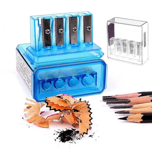 Blyantspidser Med Låg BLÅ Blue