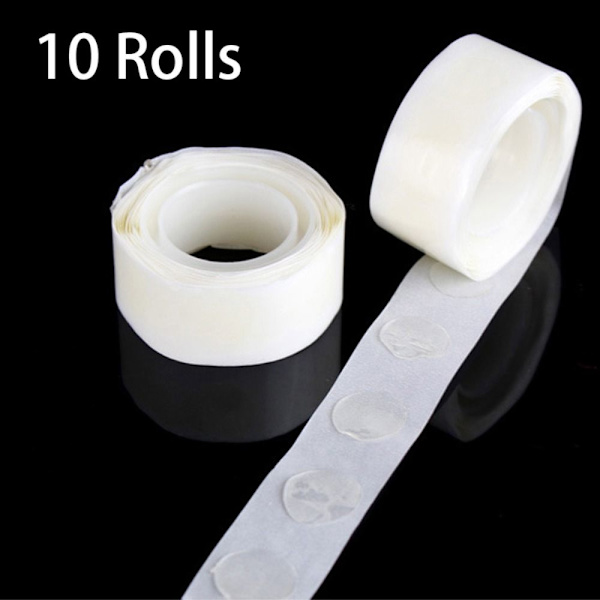 YIWEOG Ballon Tape Ballon Lijmpunt 250 STKS Dot Lijm Clear Verwijderbare Zelfklevende Stippen Dubbelzijdige Ballon Tape Strips voor Verjaardag Bruiloft Baby Shower Party Vanlentine's Day DIY Decora