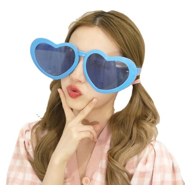 Isot lasit Peach Heart lasit PUNAINEN Red