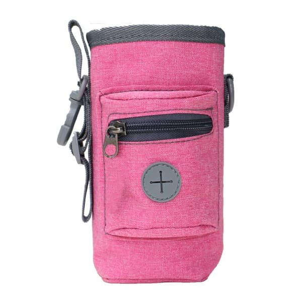 Træningsgodbidderpose Snackfoderlomme PINK pink