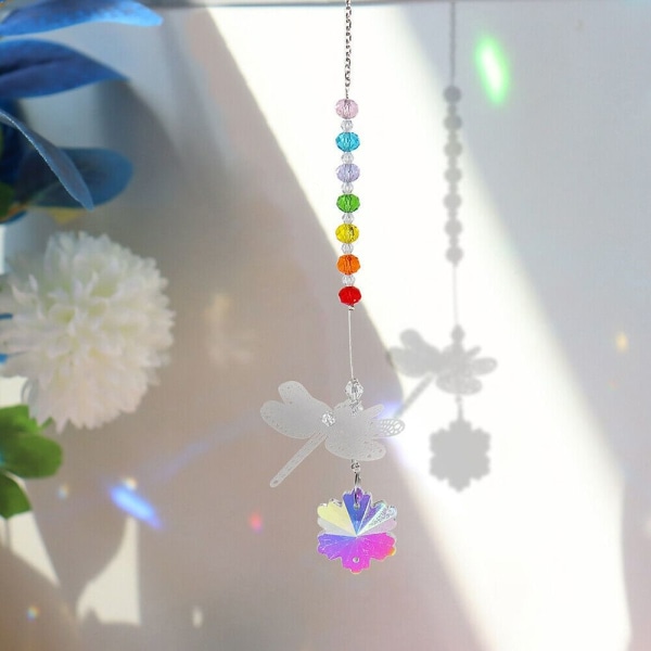 Crystal Wind Chimes Sun Catcher 01 01 01