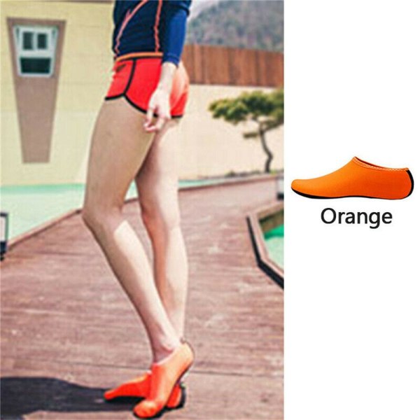 Vattenskor Aqua Socks ORANGE XL orange XL