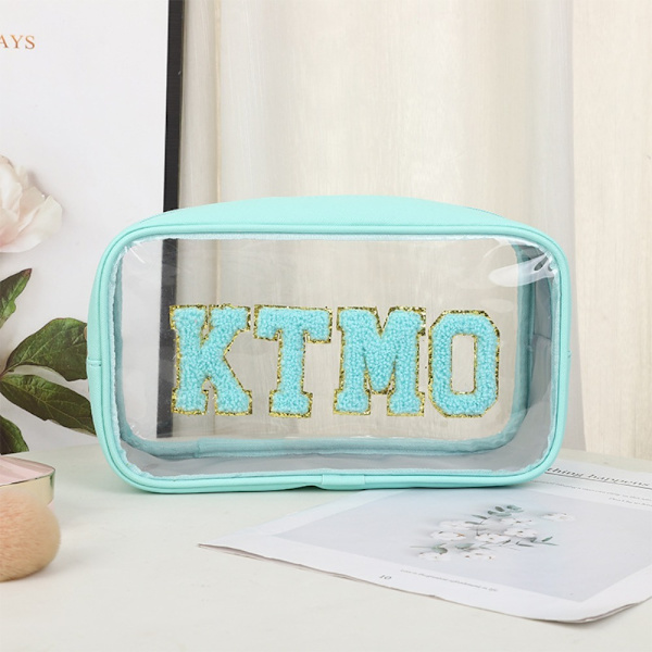 Meikkilaukku Kosmetiikkalaukku VAALEEN VIHREÄ Light Green