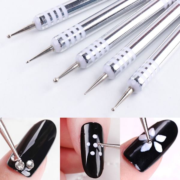 Nail Art -sivellinmaalauspiirustus 1 1 1
