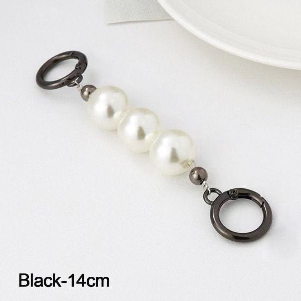 Golden Balls Chain Ikke-fading Chain SORT 14CM Black 14cm