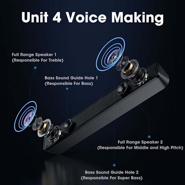 Bluetooth kaiutin Tietokonekaiutin BLUETOOTH VERSIO BLUETOOTH Bluetooth version