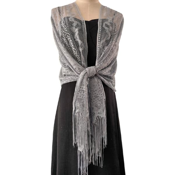 Aftenkjoler Sjal Lady Cape Wraps GRÅ GRÅ Grey