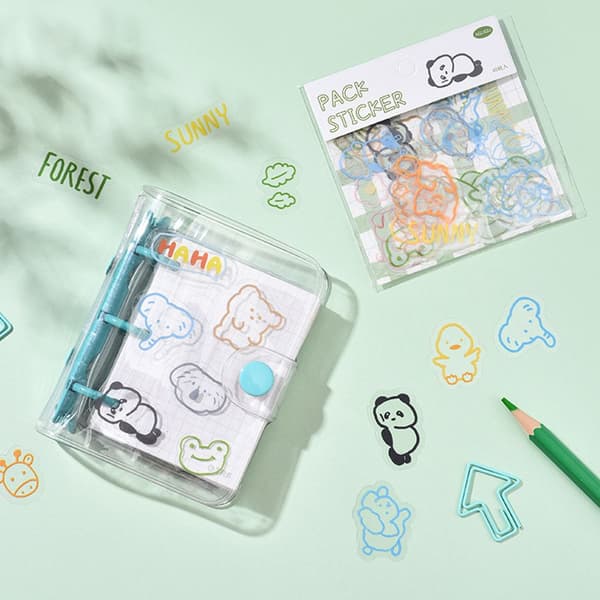 40st Stickers Scrapbook Sticker CC C