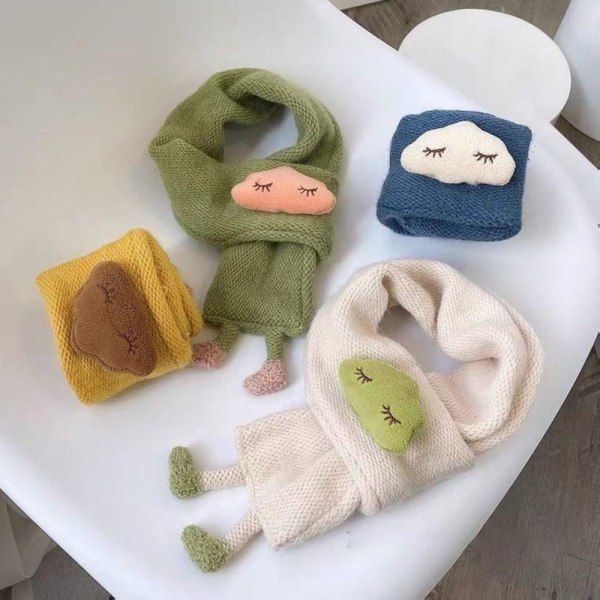 Baby tørklæde Børnetørklæde KHAKI khaki