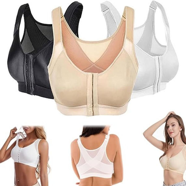 Monitoimiset rintaliivit täysin peittävät rintaliivit WHITE M White M