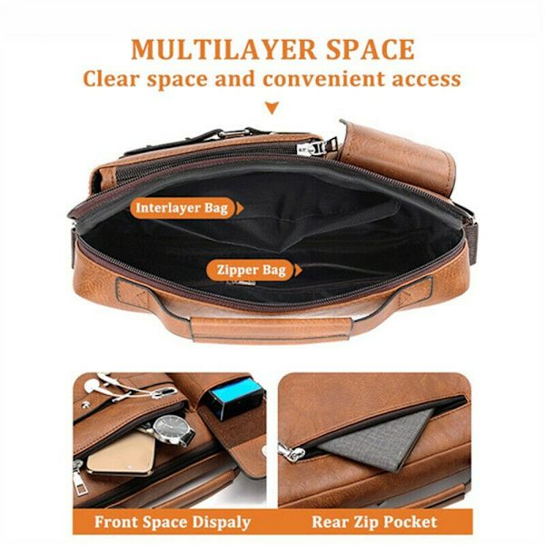 Messenger Bag Skuldertaske COFFEE coffee