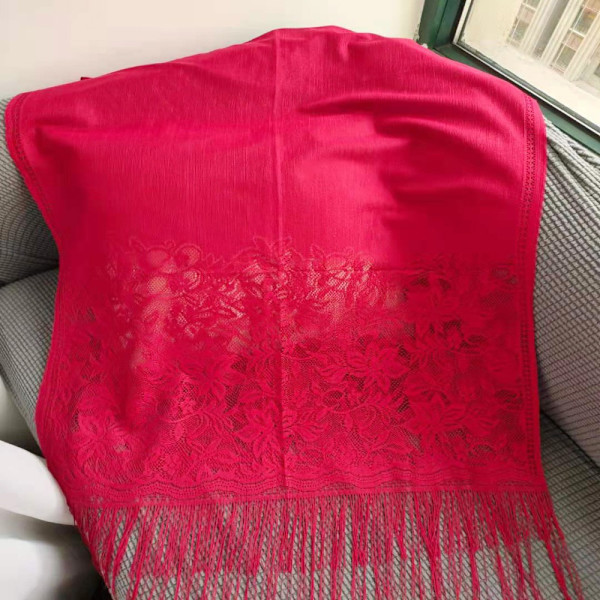 Aftenkjoler Sjal Lady Cape Wraps RØD RØD Red