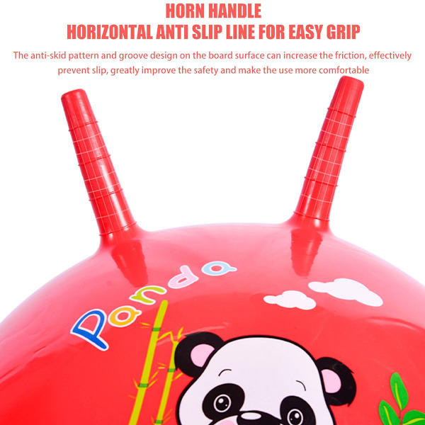 1 st PVC Space Hopper Bouncing Ball Slumpmässig färg
