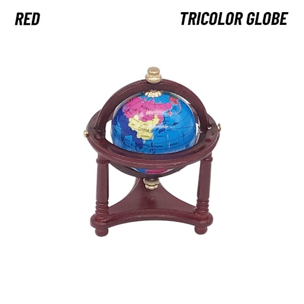 Miniatyyri Takka Tricolor Globe RED TRICOLOR GLOBE TRICOLOR Red Tricolor Globe-Tricolor Globe