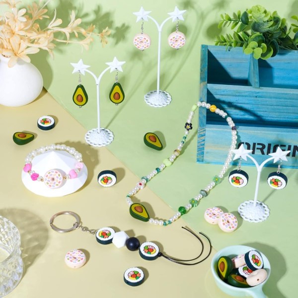 Silikonperler Sushi Food Beads