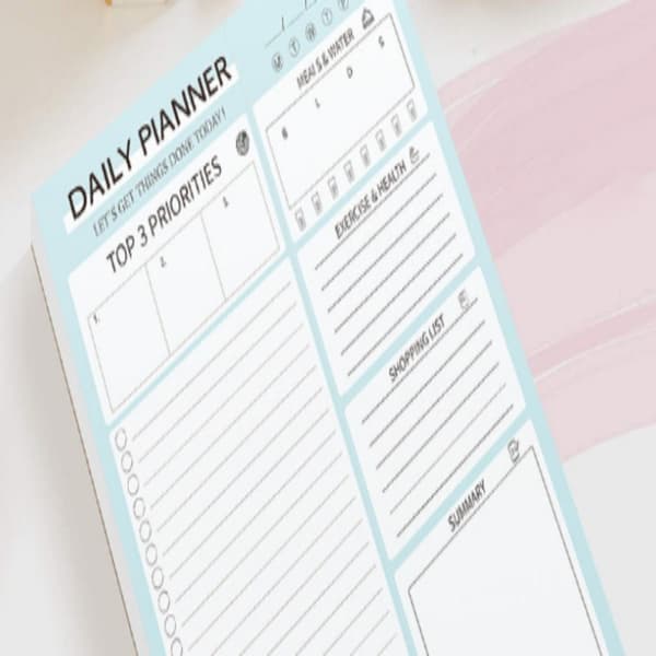 60 arkin muistilehtiö Notebook Planner