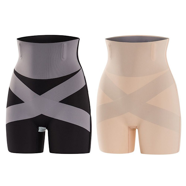 Belly Control -housut Turvahousut MBLACK BLACK MBlack