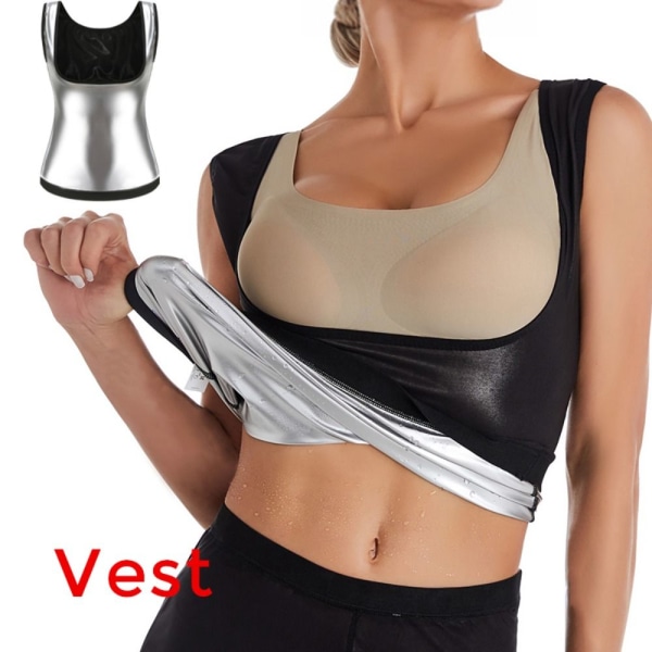 Sauna Shaper Vest Tank Top S/M S/M