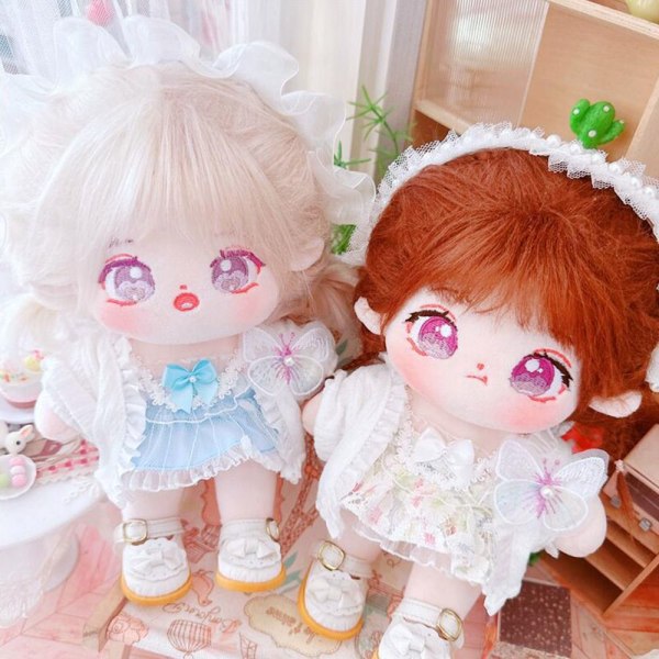 Söt Cardigan Pannband Plysch Doll Headwear 4 4 4