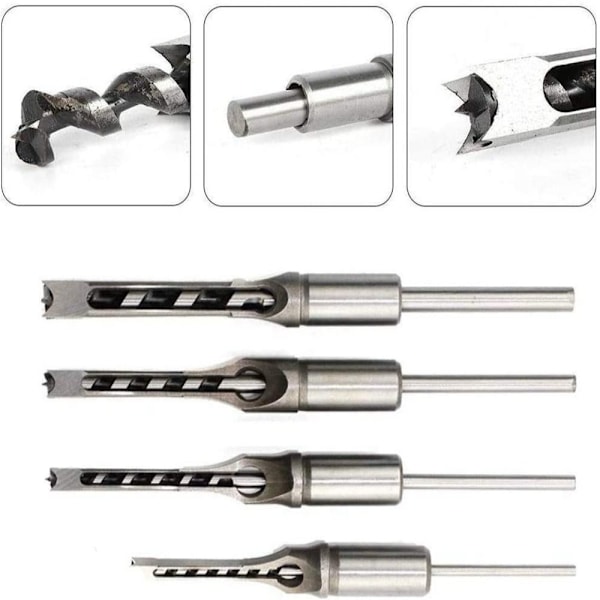 Firkantet hul boresnegl Bit Guide 8MM 8mm