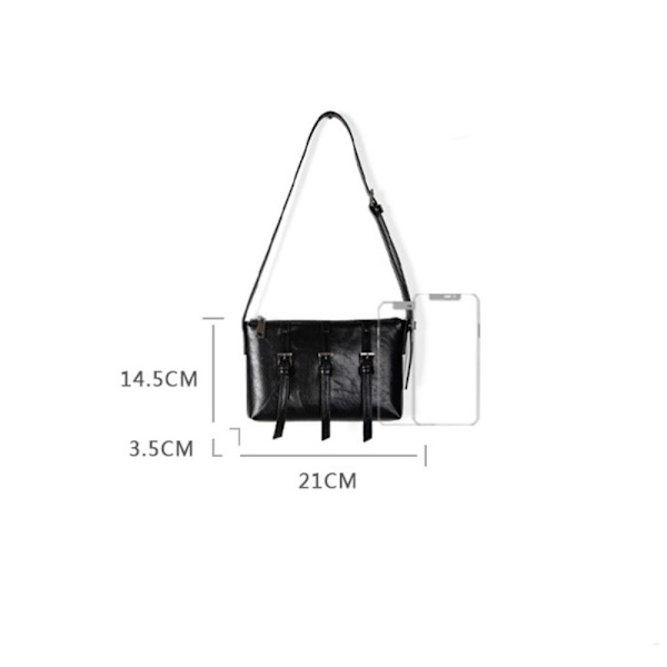 Crossbody Laukut Olkalaukku MUSTA black