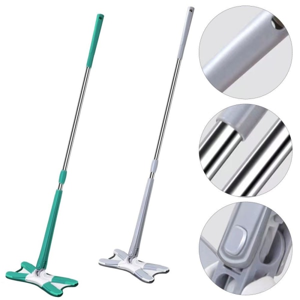 Spinning Mop Wash Flat Mop VIHREÄ green