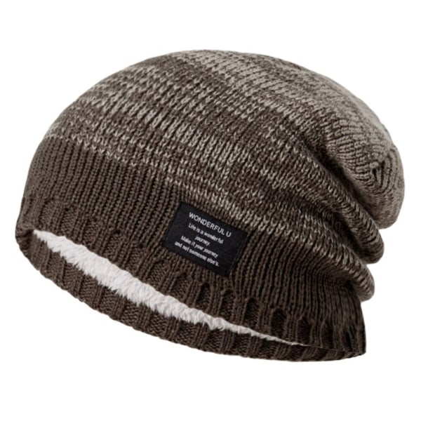 Knitted Hat Beanies Hat KHAKI Khaki