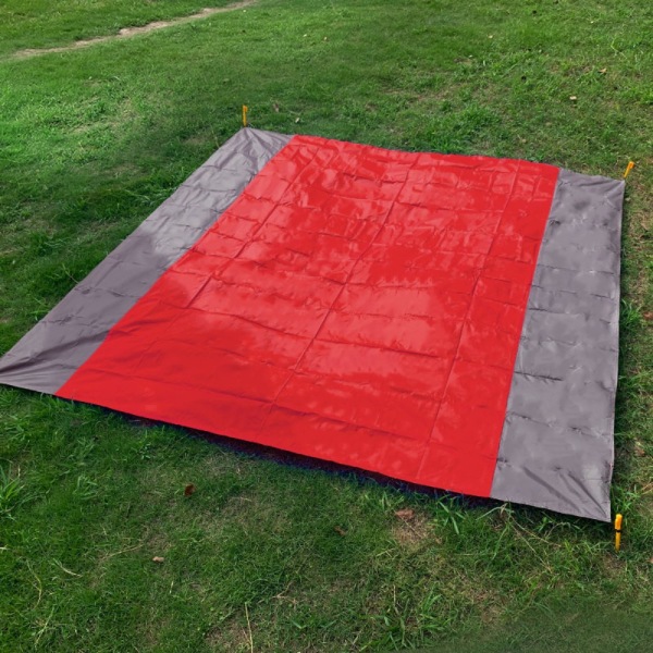 Picnicmåtte Pocket Strandtæppe ROSE RED rose red