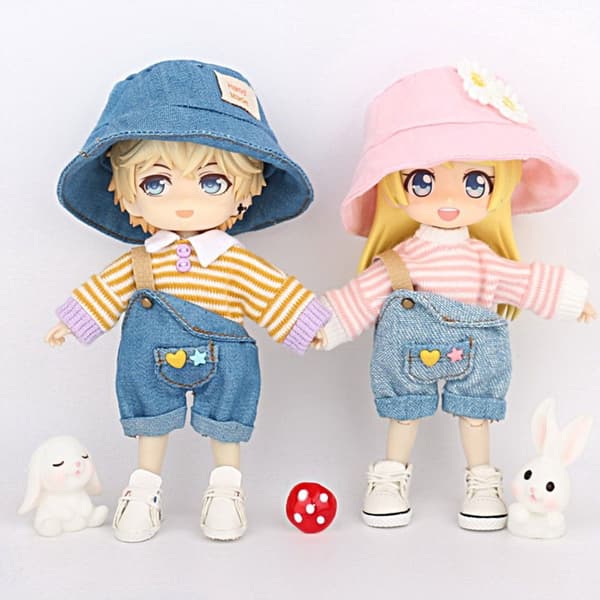 Modekepsar Plysch docka hatt 7 7 7