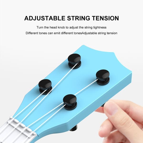 Simulering Guitar Mini Ukulele BLÅ Blue