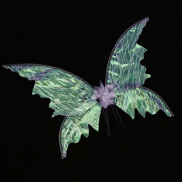 Glittrande fjärilsvingar Asymmetriska Elf Fairy Wings
