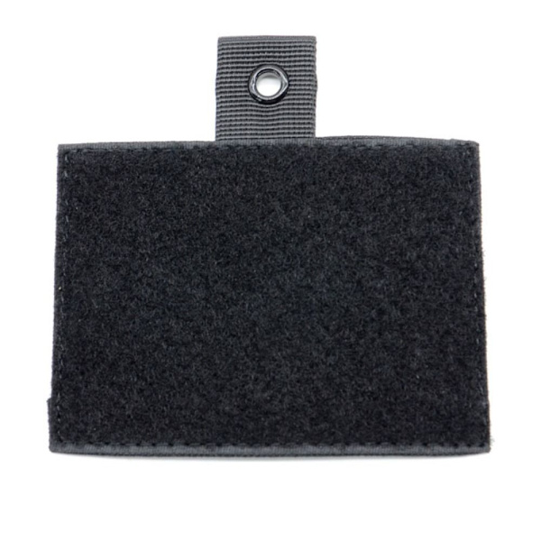 Tactical Patch Vest Rygsæk Patch SORT 10X7,6CM Black 10x7.6cm