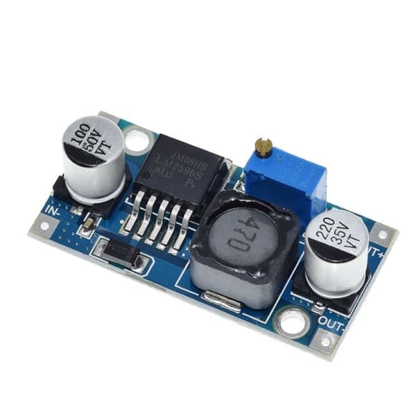 4 stk. Step Down Modul LM2596 Buck Modul