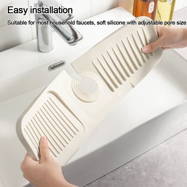 Kran stänkdyna Kranhandtag droppfångare BEIGE M Beige M
