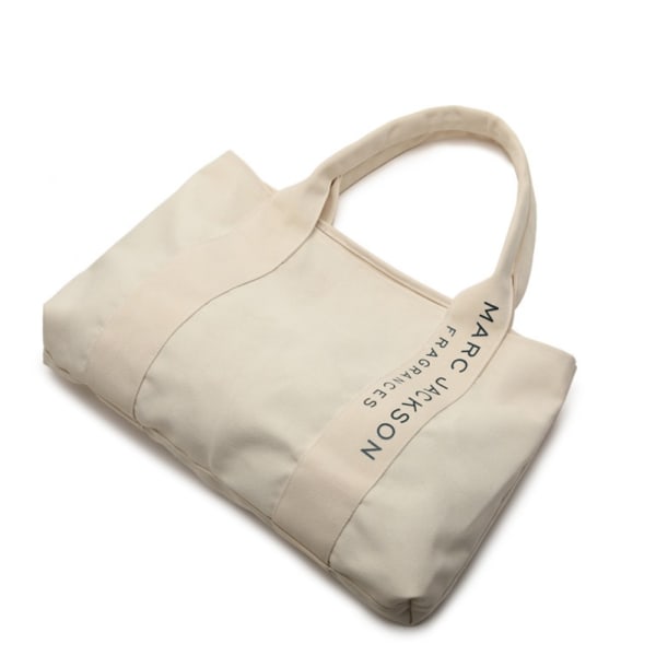 Canvasväska Letter Fashion Shopping Bag A A A
